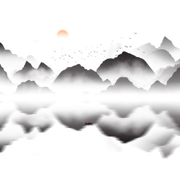 山水画