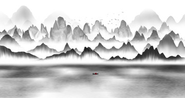 山水画