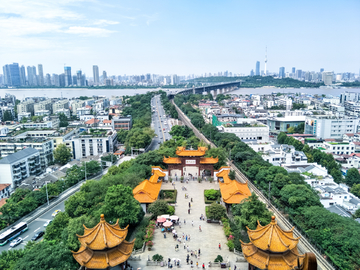 武汉黄鹤楼风景