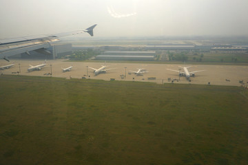 飞临北京首都国际机场