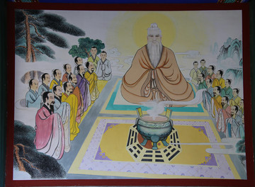 圣人老子画像