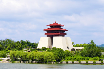 枣庄地标建筑中兴阁