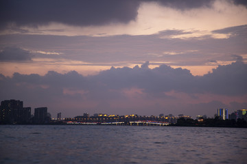 傍晚景
