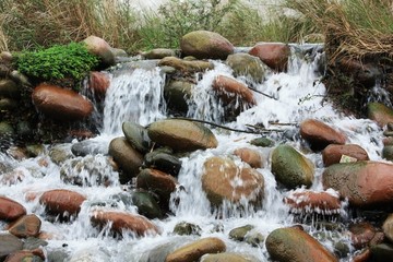 溪流乱石