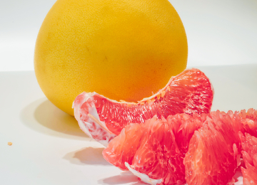 红肉柚子素材