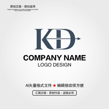 KD字母LOGO