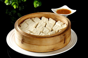 清蒸豆腐