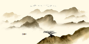 山水画