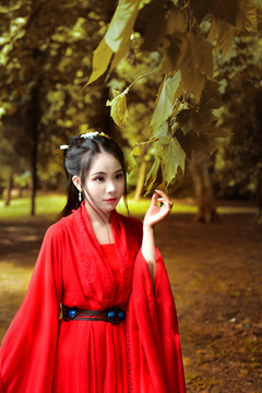 汉服美女古装美女古典美女