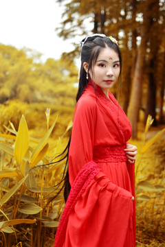 汉服美女古装美女古典美女