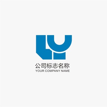 LY字母标志logo