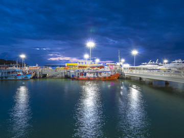 海景夜色