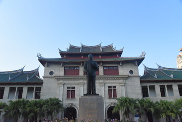 厦门大学陈嘉庚雕像