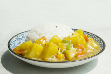 咖喱土豆饭