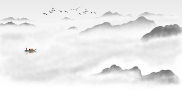 山水画