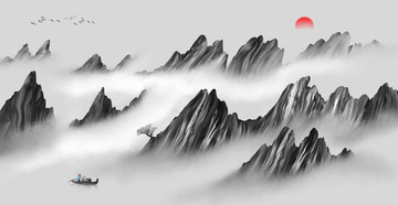 山水画