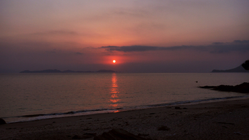 大鹏湾夕阳