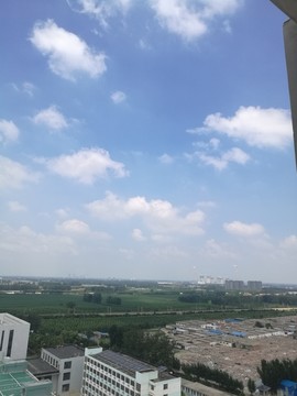 蓝天白云