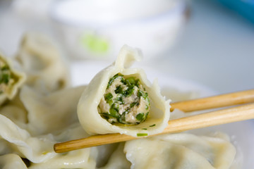 水饺特写