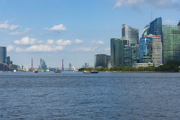 上海黄浦江江景