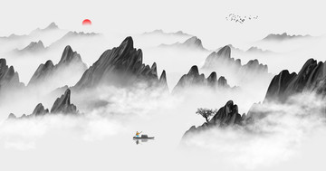 水墨画