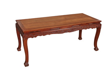 红木雕花书桌古典雕花书桌