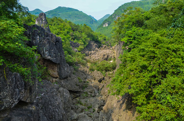 黄果树瀑布河道