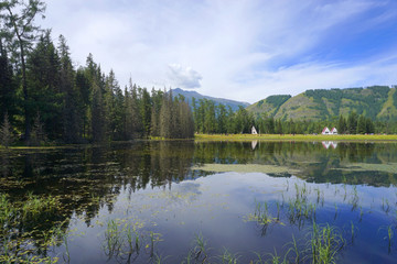 喀纳斯湖光山色