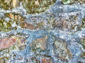 石块墙纹理