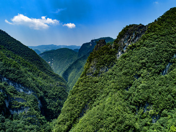 重庆武陵山大裂谷