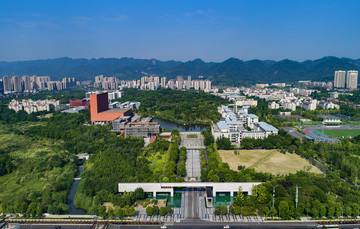 鸟瞰重庆大学