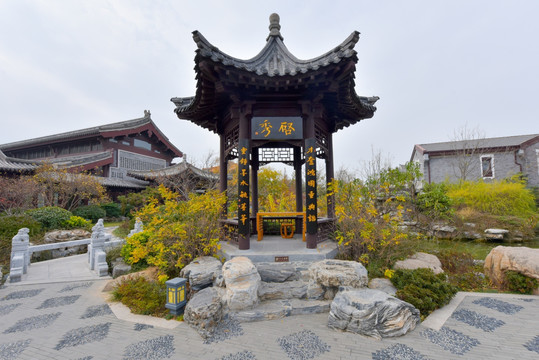 中式凉亭建筑