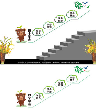 四个学会楼道文化