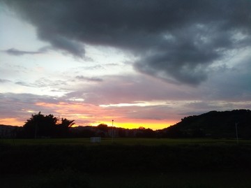 晚霞