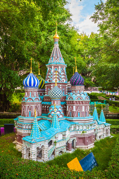 俄罗斯圣瓦西里大教堂模型