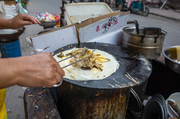 卷饼果子制作