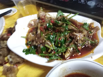 猪耳 中国菜 猪