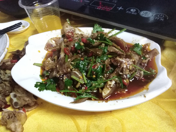 猪耳 中国菜 猪
