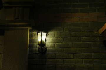 老上海街灯