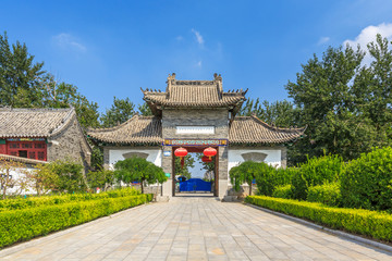 杨家埠古建筑门楼