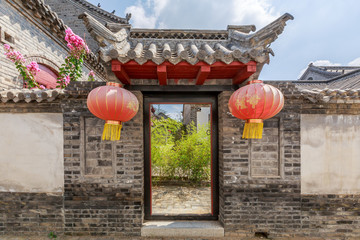 杨家埠传统民居门楼建筑