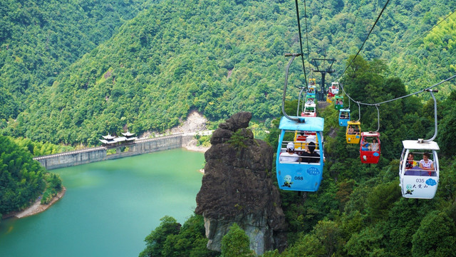 大觉山景区索道
