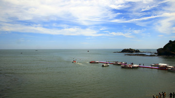 大连海滩风光