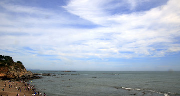 大连海滩风光