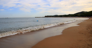 大连海滩风光