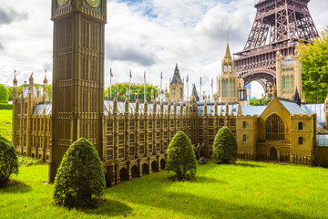 英国伦敦国会大厦模型