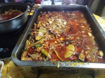 麻辣烫 锅 火锅 中国美食