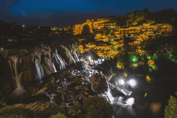 芙蓉镇夜景