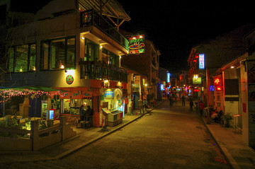 阳朔西街夜景