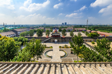 俯视杨家埠民间艺术大观园